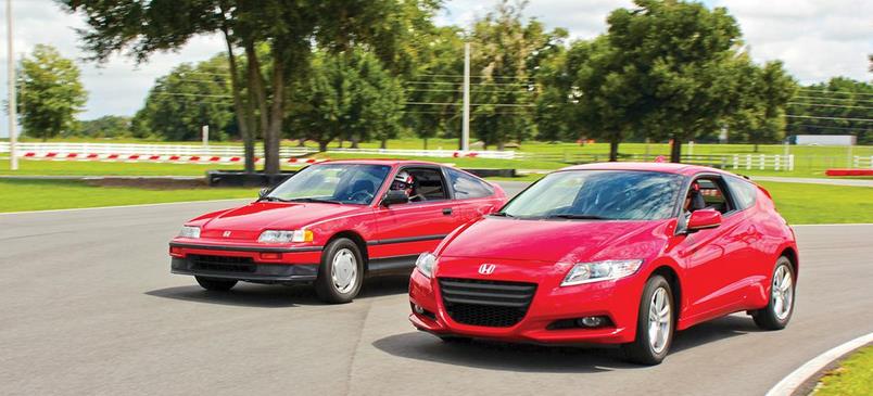 Honda CR-Z vs Honda CR-X
